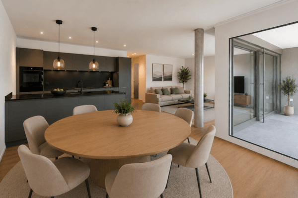 4.5 Gartenwohnung mit Blick auf die Aare 13