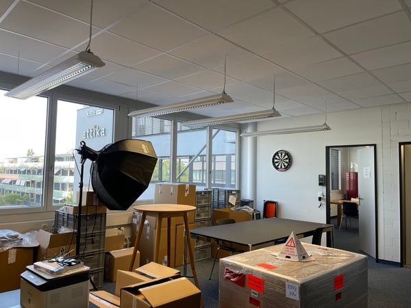 Modernes Büro im 1. Obergeschoss in Cham 3
