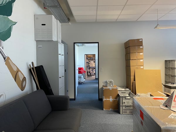 Modernes Büro im 1. Obergeschoss in Cham 4