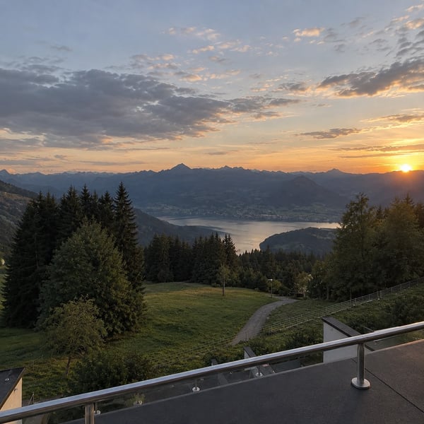 Moderne 5.5-Zimmer-Duplex-Wohnung mit Bergblick in Rigi Kaltbad 3