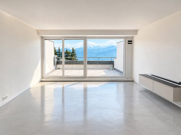 Moderne 4.5-Zimmer-Duplex-Wohnung mit Bergblick in Rigi Kaltbad