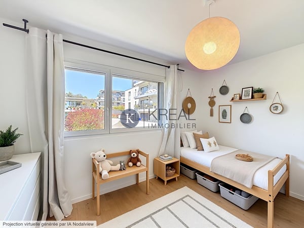 Cadre de vie privilégié : 4,5 pièces moderne avec balcon et vue exceptionnelle sur le lac 8