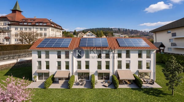 Confort, luminosité et nature : votre future villa à Vallorbe 1