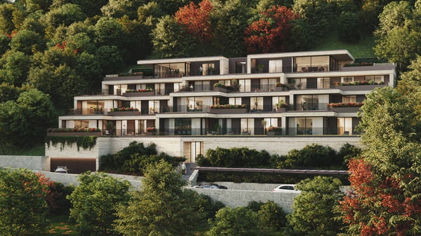 Appartamento 4.5 Locali – Con Giardino o Terrazzo e Vista Lago | Residenza Foresta, Lugano 12