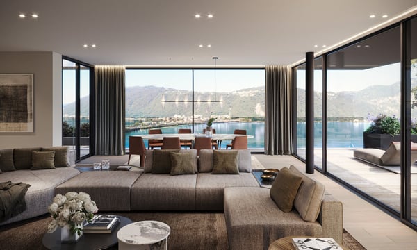 Appartamento 3.5 Locali con Giardino e Terrazzo – Residenza Foresta, Lugano