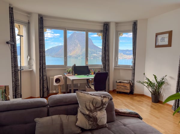 Luminoso appartamento con vista lago a Lugano-Castagnola 12