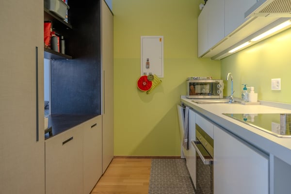 Ampio monolocale arredato a Lugano/Molino Nuovo 9