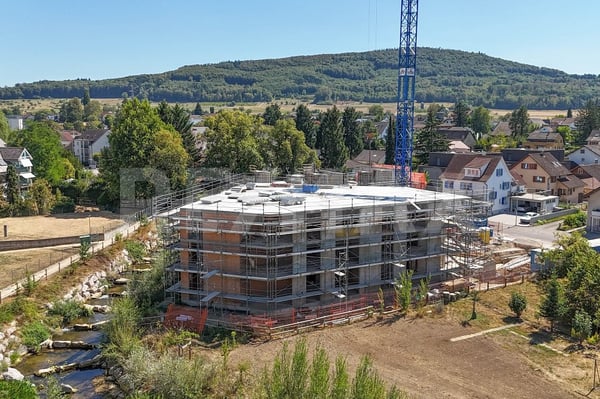 Rohbau weit fortgeschritten: Neubau