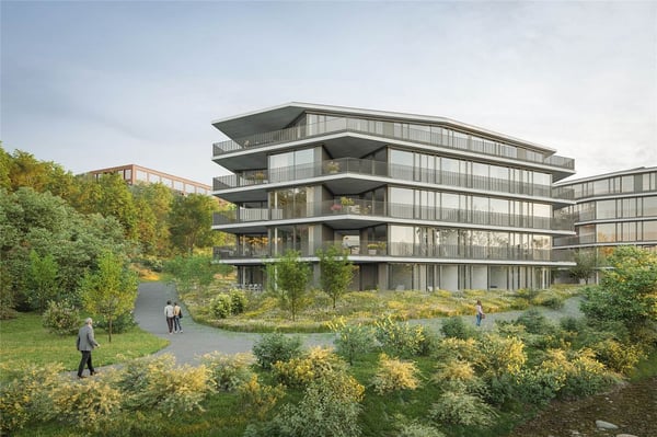 BLAIE: Für Architekturliebhaber - Attikawohnungen in Bahnhofsnähe (2. Etappe) 1