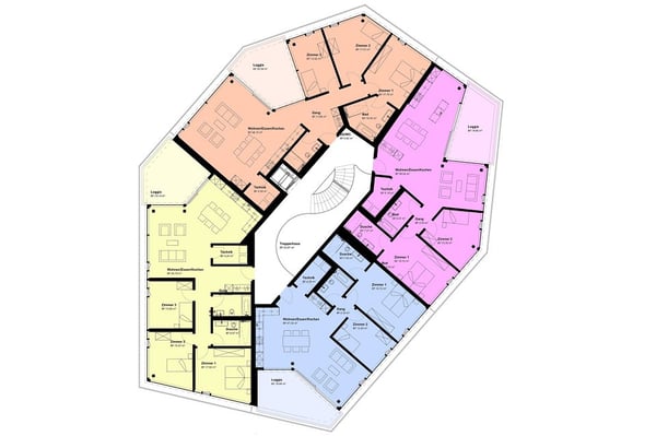 BLAIE: Für Architekturliebhaber - Attikawohnungen in Bahnhofsnähe (2. Etappe) 5