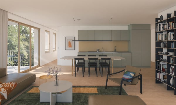 Einzigartige 3.5-Zimmer-Townhouse-Wohnungen im AVES - Das Nest für Stadtvögel 2
