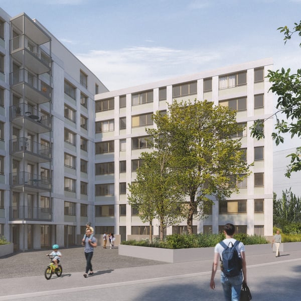 Zentrale 2.5-Zimmer-Wohnungen im AVES im Das Nest für Stadtvögel 9