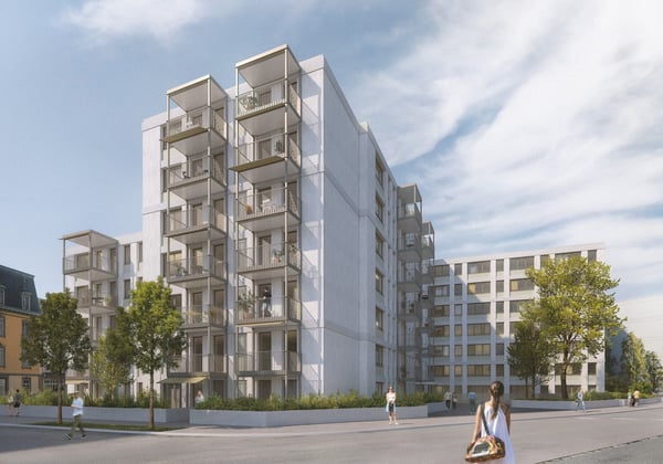 Zentrale 2.5-Zimmer-Wohnungen im AVES im Das Nest für Stadtvögel 8