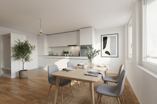 Moderne 3.5-Zimmer-Wohnungen im AVES - Das Nest für Stadtvögel 2