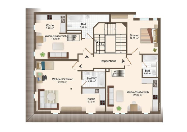 Wohntraum mit grosser Dachterrasse im Kreis 5 4