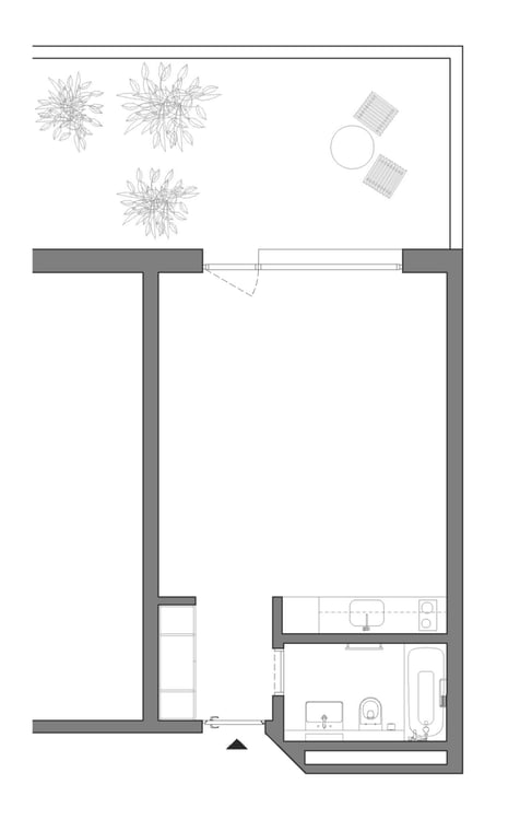 Ruhige Stadtoase mit Terrasse 5