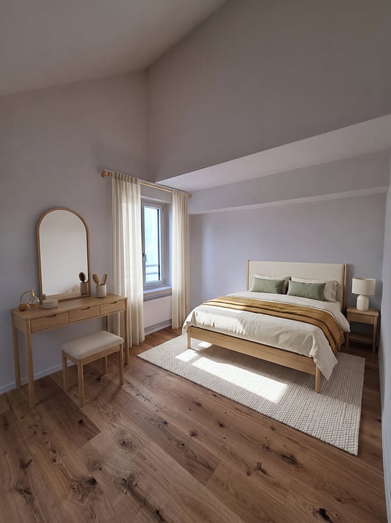 4.5-Zimmer-Maisonette mit sonnigem Balkon und Weitsicht 4