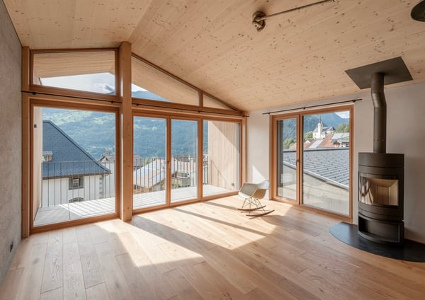 2.5-Zimmer-Dachwohnung, NWF 64 m² (BGF 74 m²): Loftartiger Räumling mit funktionalem Wohngenuss 2