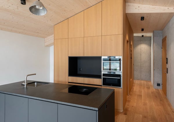 2.5-Zimmer-Dachwohnung, NWF 64 m² (BGF 74 m²): Loftartiger Räumling mit funktionalem Wohngenuss 3