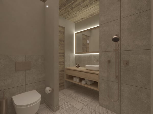 Crans-Montana, Chalet de 1.5 pièces de haut stantding 11