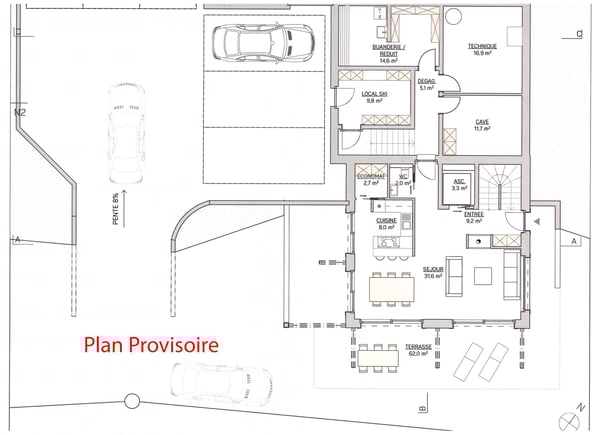 Luxueux Chalet 1.5 pièces à Crans-Montana sur plan (avec authorisation de construire) 9