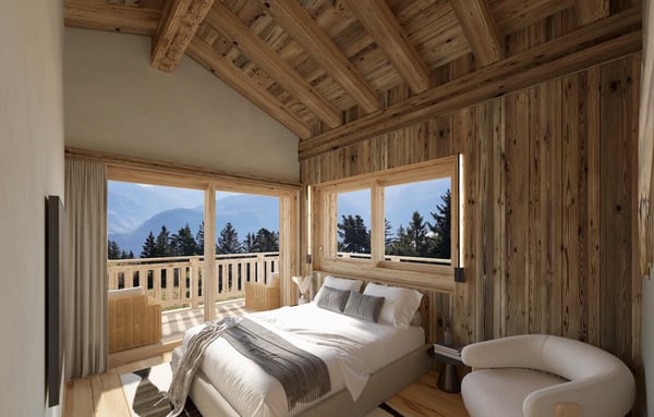 Luxueux Chalet 1.5 pièces à Crans-Montana sur plan (avec authorisation de construire) 6