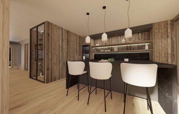 Luxueux Chalet 1.5 pièces à Crans-Montana sur plan (avec authorisation de construire) 4