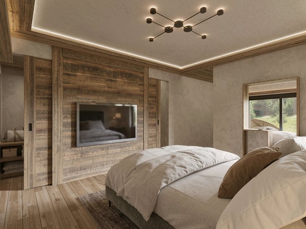 Au Centre de Crans-Montana, Chalet de 6,5 pièces de haut stantding 9