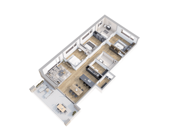 !!!Letzte Wohnung!!!Moderne 4.5-Zimmer-Wohnung in Rothrist - Nachhaltiges Wohnen mit Stil 2