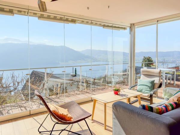 Elevated Serenity | Contemporary Lakeview Living in Oberägeri 4