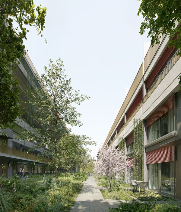 Modernes Wohnen mit grosser Loggia – Willkommen in den Übergärten 6