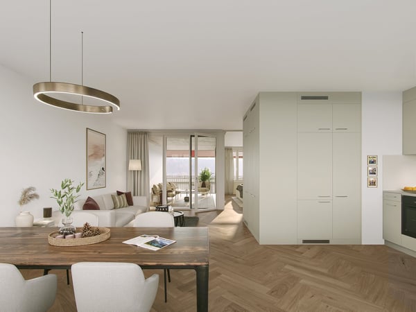 Modernes Wohnen mit grosser Loggia – Willkommen in den Übergärten