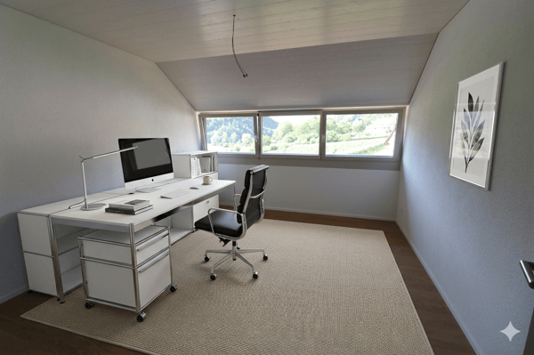 Einzigartige 3.5-Zimmer-Dachwohnung mit Loft-Charakter und Loggia 3