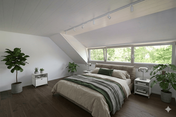 Einzigartige 3.5-Zimmer-Dachwohnung mit Loft-Charakter und Loggia 2