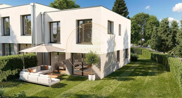 villa contemporaine neuve en pignon - Villa D 3