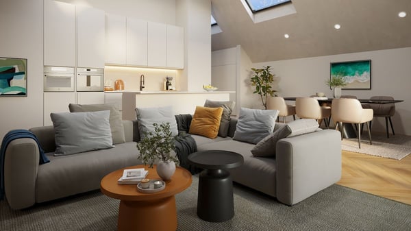 Wohnung 7. Exklusive 3½ Z. Dachwohnung mit Lift direkt in die Wohnung 4