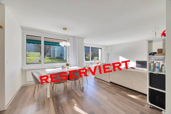 Perfektes Zuhause in Schübelbach - Sonnige 2.5-Zimmer-Wohnung mit Balkon 1