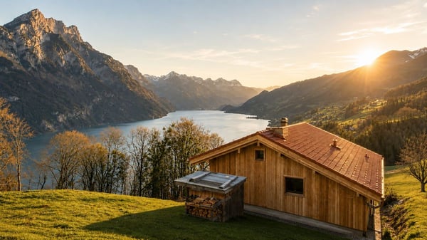 Charmantes Einfamilienhaus mit Seeblick in Filzbach
