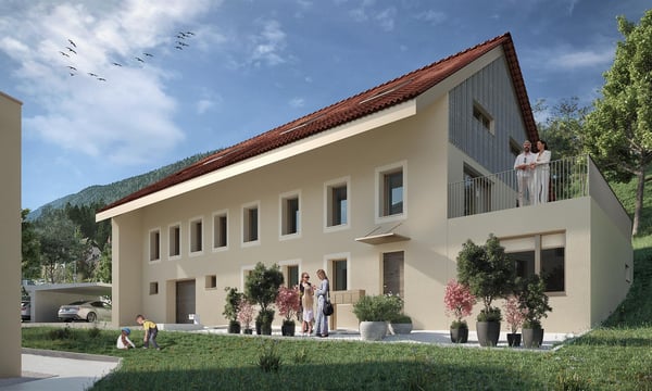 Wohnen im Neubau-Bauernhaus in einer Maisonettewohnung in Grenchen 10