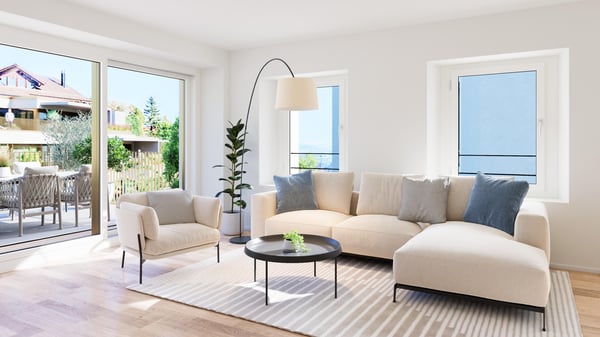 Wohnen im Neubau-Bauernhaus in einer Maisonettewohnung in Grenchen