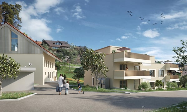 Wohnen im Neubau-Bauernhaus in einer Maisonettewohnung in Grenchen 11