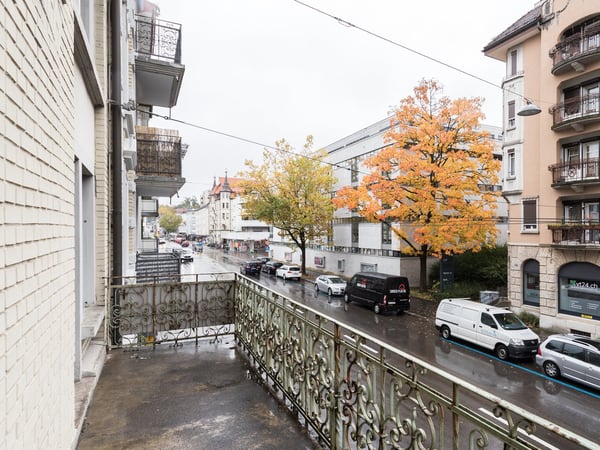 Charmante 1-Zimmer-Wohnung mit Balkon an der Zürcherstrasse 11