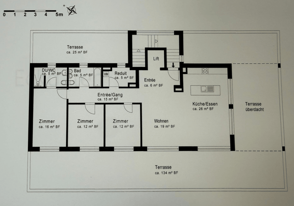 Moderne 4.5-Zimmer Attikawohnung mit Landblick 15