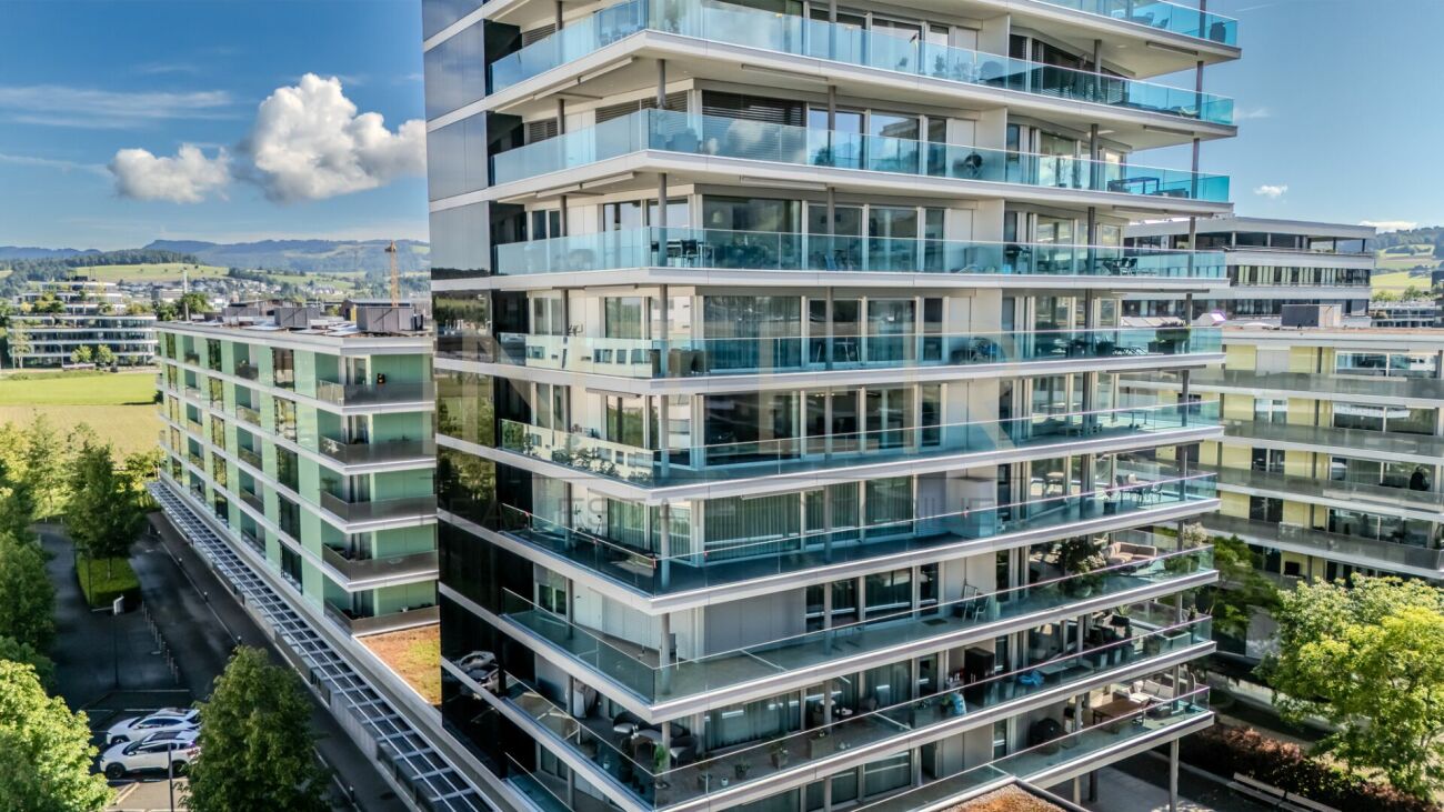 Reserviert: Grosszügige 5.5-Zimmerwohnung mit grossem Balkon im Feldpark Zug