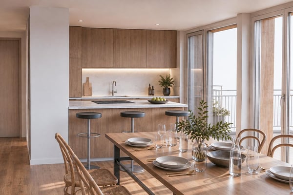 Neubau Dreifamilienhaus Harschwendi – Wohnung Ost 4