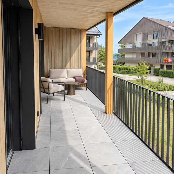A louer à Duillier - Appartement neuf de 2.5 pièces avec grand balcon couvert 1