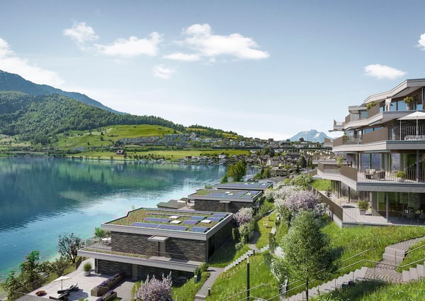 Luxuriöse 1.5 Zi.-Terrassenwohnung mit grandioser See- und Bergsicht 6