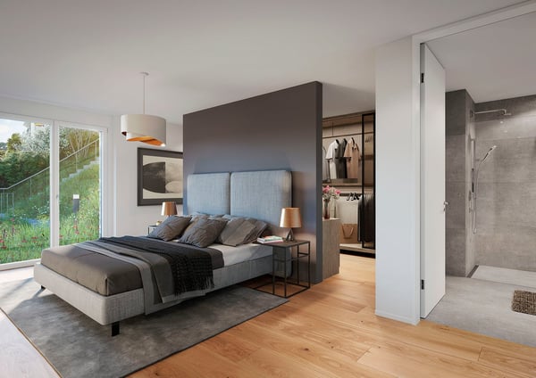 Luxuriöse 1.5 Zi.-Terrassenwohnung mit grandioser See- und Bergsicht 5