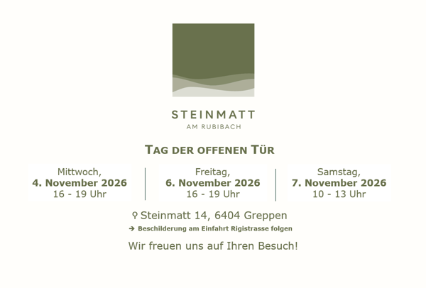 Exklusive 5.5-Zimmer-Einfamilienhäuser (DEFH) - Steinmatt am Rubibach