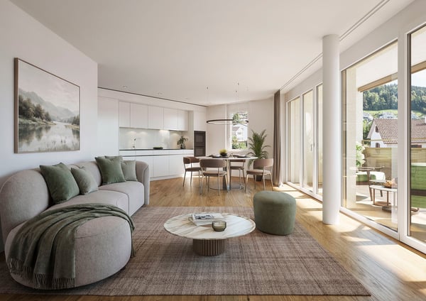 Moderne 4.5-Zimmer-Dachwohnung im Neubau «Chäppelimatt» – Stilvoll Mittendrin in Ebikon 4